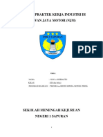 Lembar Sampul Laporan PKL