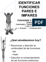 Identificar Funciones Pares e Impares Version Blog 2010 blanco y negro