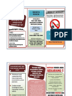 Leaflet Bahaya Rokok