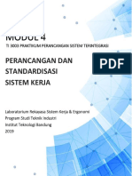 Modul 4 Perancangan Dan Standardisasi Sistem Kerja