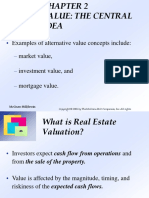Examples of Alternative Value Concepts Include: Market Value, Investment Value, and Mortgage Value