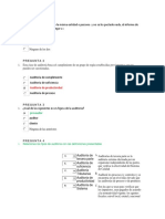 Auditoría y Sistemas de Calidad