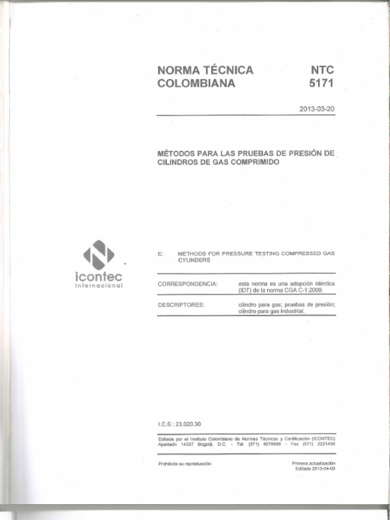 NTC 5171 - 1 | PDF