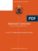 Siddha Gurudev's Teachings on Spiritual Consciousness