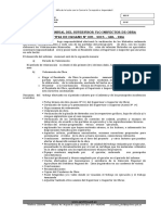 Formato Mensual Del Supervisor Y/O Inspector de Obra Directiva de Organo #005 - 2015 - GRL - Dra