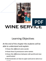 Wine Service