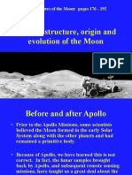 Interior Structure, Origin and Evolution of The Moon