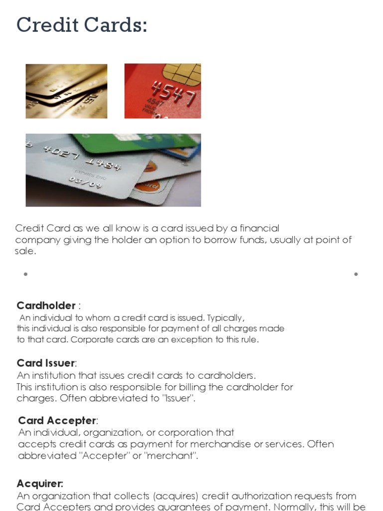 An InDepth Guide to Credit Card Terminology and Fraud Prevention PDF