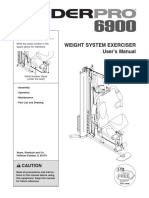 Manual WeiderPro 6900