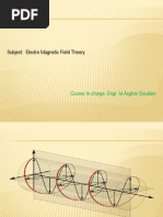 Antennas:: Subject: Electro Magnetic Field Theory