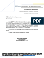 Carta de Aceptacion