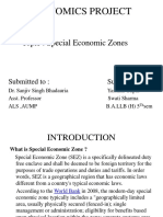 Economics Project: Topic: Special Economic Zones
