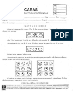 planilla Caras