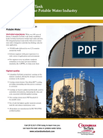 Columbian TecTank Potable Water Industry Datasheet