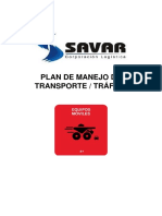 Plan de Manejo de Transporte Trafico