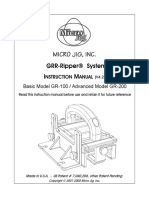 Micro Jig, Inc.: GRR-Ripper® System I M