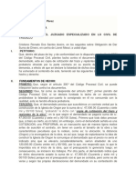 INTERPONGO TACHA - Proceso de Obligacion de Dar Suma de Dinero