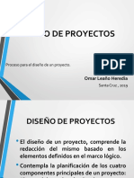 Diseño de Proyectos 2019