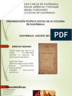 Organización Colonial