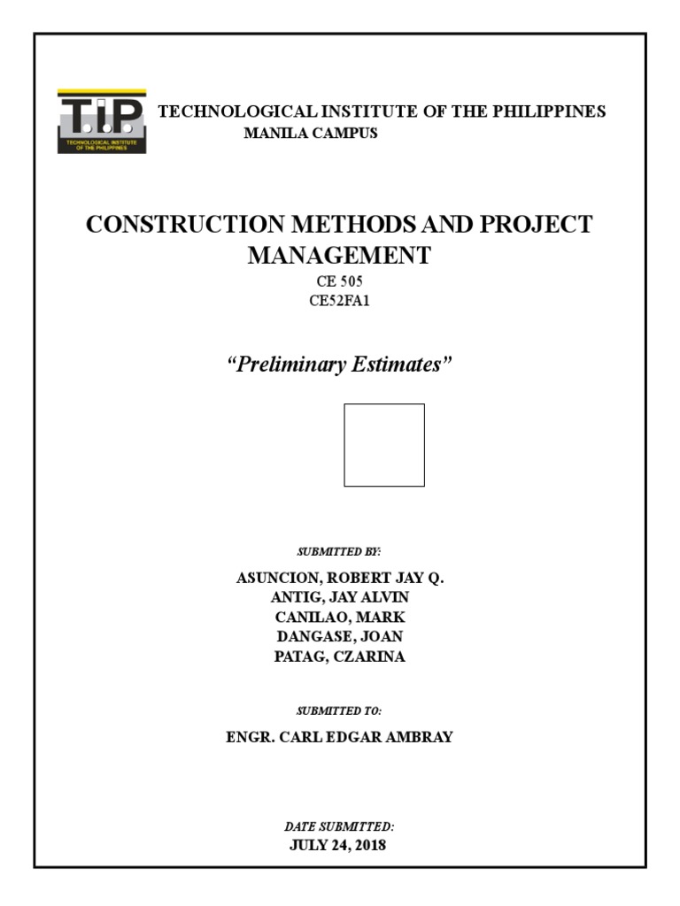 Construction Methods & Project Management | PDF