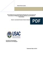 Diagnóstico de la Facultad de Humanidades de la USAC