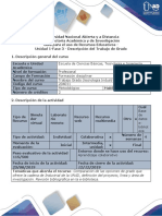 Guía para El Uso de Recursos Educativos - Fase 3 - Descripción Del Trabajo de Grado