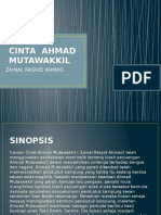 Cinta Ahmad Mutawakkil