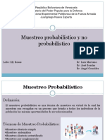 Muestreo probabilístico y no probabilístico en la República Bolivariana de Venezuela