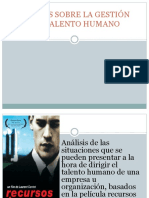 Analisis Sobre La Gestion Del Talento Humano - Pelicula