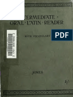 Intermediate Oral Latin Reader by Jones PDF