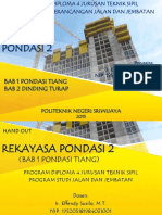 Pondasi Tiang Kelas 5 Sa