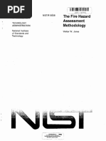 NIST Fire Hazard Assess Methodology