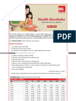 HDFC Ergo Health Suraksha Brochure
