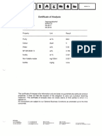 COA 2018 Isopropyl