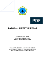 Laporan Supervisi Kelas