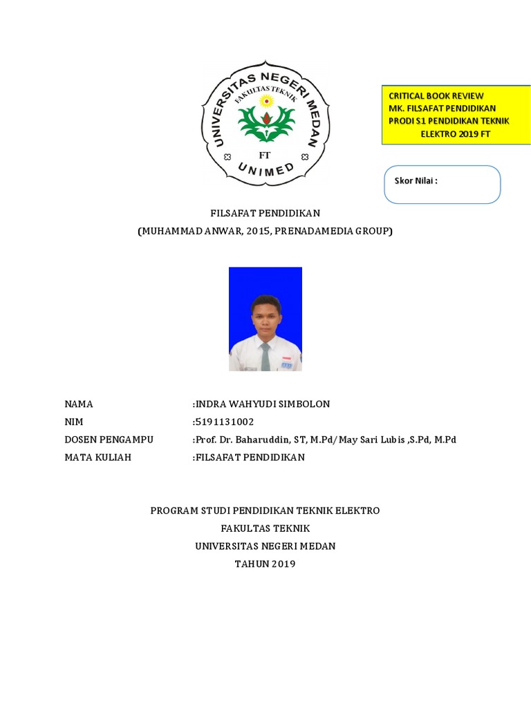 Cbr Filsafat Pendidikan