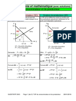 7 Surplus Du Consommateur Et Du Producteur