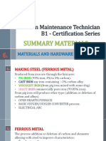 Aviation Maintenance Technician B1 - Certification Series: Summary Materials