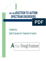 Introduction To Autism PDF