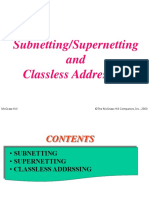 subnetting & super netting by forouzen.ppt