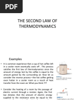 Lecture-6-The SECOND LAW of Thermodynamics