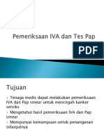 Pemeriksaan IVA Dan Tes Pap