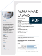 Resume Muhammad Jawad 2