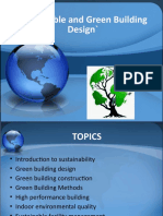 Sustainable and Green Building Design'