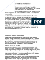 La Democracia y Tipos de Democracia