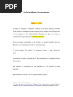 La Farsa Del Derecho y Sus Anexos