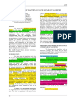 Simulation of Maintenance and Repair of Machines: Transfer Inovácií 31/2015 2015