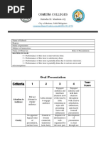 Criteria: Osmeña Colleges