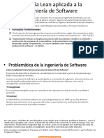 Filosofía Lean Aplicada a La Ingeniería de Software