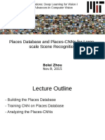 Deep Learning for Vision I: Applications of Places Database and Places-CNNs for Large-scale Scene Recognition